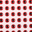 300pcs 4mm Fishing Eyes Artificial Bait 3D Fish Eyes for Lures 3 Colors Durable and Lightweight