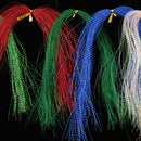8 Bundles Fly Fishing Crystal Flash Line for Fishing Lure Fly Fishing Tying Material for Nymphal Bugs Scud Multicolor Random