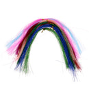 8 Bundles Fly Fishing Crystal Flash Line for Fishing Lure Fly Fishing Tying Material for Nymphal Bugs Scud Multicolor Random