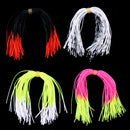 4 Bundles 12.5cm Length Fly Tying Rubber Threads Skirts Silicone Straps