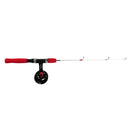Detachable Ice Fishing Rod and Reel Set Winter 62cm Mini Fishing Pole Wheel