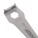 93mm Steel Crankset Chainring Nut Wrench - Peg Spanner for Chainring Bolt