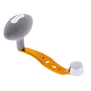 Aluminum Alloy Fishing Reel Rocker Handle for Baitcasting Gold