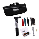 16 in 1 Multi-Function Bike Bicycle Cycling Mechanic Repair Tool Kit with Tire Pry Bars Wrench Pump