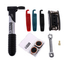 16 in 1 Multi-Function Bike Bicycle Cycling Mechanic Repair Tool Kit with Tire Pry Bars Wrench Pump