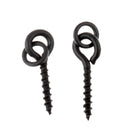 10Pcs Bait Screws with Ring Pegs for Pop Up Bollies, Soft Baits, Carp Tackle