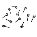 10Pcs Bait Screws with Ring Pegs for Pop Up Bollies, Soft Baits, Carp Tackle