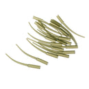 20 Pieces Fishing Chod Rig Sleeves, Soft Connect Hook Line Anti Tangle Sleeve Rigs