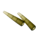 20pcs Tail Rubber Tubes For Saftey Lead Clips Carp Fishing Rig Sleeves
