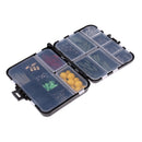 189Pcs Fishing Accessories Tackle Kit Including Worm Lures Hooks Swivels Snaps Stoppers Beads Assortment Kit
