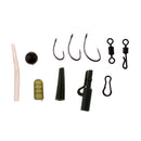 Fishing Tackle Kit Different Fishing Swivels Snaps, 174Pcs Fishing Tackle Gear Set