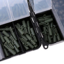 Fishing Tackle Kit Different Fishing Swivels Snaps, 174Pcs Fishing Tackle Gear Set