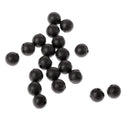 20 Pieces 5mm Rubber Fishing Beads Lure Fishing Tackle Lightweight and Convenient to Use