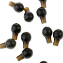 20 Pieces Fishing Buffer Beads Carp Fishing Rig Tackle Rubber Nontoxic and Safe to Use