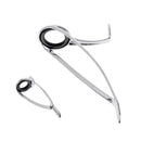 60pcs Fishing Rod Guides Tip Rings Set Rod Repair Kit DIY Eye Ring with Box
