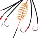 4pcs Explosive Fishing Hook Multi Sharpened Hooks Tackle Strong Bait Ice Sea