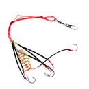 4pcs Explosive Fishing Hook Multi Sharpened Hooks Tackle Strong Bait Ice Sea