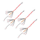 4pcs Explosive Fishing Hook Multi Sharpened Hooks Tackle Strong Bait Ice Sea