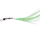 Swivel String Fishing Hook Luminous 3D Eyes Squid Skirt Fishing Beads Lures