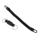 Aluminum Alloy Magnetic Buckle with Lanyard Fly Fishing Lanyard Magnetic Net Release