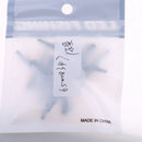 10pcs ABS Plastic Fishing Lead Clips with Pin Rubber Tube Carp Fishing Outdoor Easy to Carry