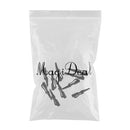 10pcs ABS Plastic Fishing Lead Clips with Pin Rubber Tube Carp Fishing Outdoor Easy to Carry