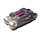 Bike Multitool, Cycle Bicycle Repair Tool Mountain Bike Compact and Lightweight Multi Function Folding Tool with Tire Lever