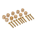 10 Pairs Bicycle Bike Olive Insert Connector for BH59 Hydraulic Disc Brake Hose, CNC Machined