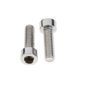 10Pcs M5 Stainless Steel Bike Bicycle Water Bottle Cage Bolts Holder Screws Handlebar Frame Fixing Screws