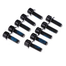 10Pcs Mountain Bike Brake Rotor Bolts Screws 16.5mm Aluminium Alloy Disc Bolt