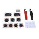Bicycle Inner Tube Repair Kits, 2pcs Tire Crowbars +9pcs Patch +1pcs Rasp +1pcs Glue? Bike Cycling Rubber Tires Repair Tools