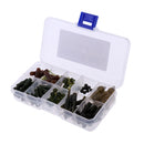 100Pcs Carp Fishing Accessories Anti Tangle Sleeves Safety Lead Clips Set,Terminal Tackle