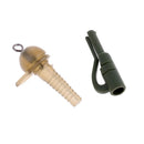 100Pcs Carp Fishing Accessories Anti Tangle Sleeves Safety Lead Clips Set,Terminal Tackle