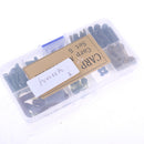 100Pcs Carp Fishing Accessories Anti Tangle Sleeves Safety Lead Clips Set,Terminal Tackle
