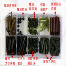 100Pcs Carp Fishing Accessories Anti Tangle Sleeves Safety Lead Clips Set,Terminal Tackle