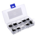 200Pcs Carp Fishing Accessories Rolling Swivels,Quick Change Swivel,Snap Set