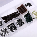 81Pcs/Set Carp Fishing Accessories Kit Swivels Snap Terminal Tackle with Box