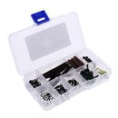 81Pcs/Set Carp Fishing Accessories Kit Swivels Snap Terminal Tackle with Box