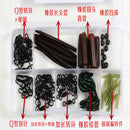 81Pcs/Set Carp Fishing Accessories Kit Swivels Snap Terminal Tackle with Box