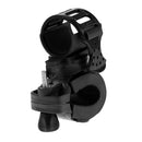 LED Torch Clip Mount Bike Front Light Holder Bracket Clamp Mount 360Â° Degree