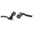 1 Pair Universal Bike Brake Lever Brake Hand 2.2cm Clamp Diameter Handlebar