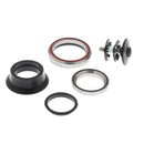 Bike Threadless Headset External Bearing Headset Head Cup Set for 1 1/8''and 1-1/2'' Steerer