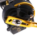 Trolling Saltwater Fishing Reel + Counter 3BB 22lbs Boat Fishing Drum Reels