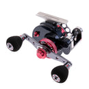 CNC Metal Fly Fishing Reel Right Handle Ice Reel Fishing Raft Wheel Tackle
