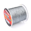 300m Super Power Braided Fishing Line PE 4 Strands, 15LB, Floating Line Grey