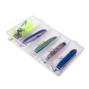 27Pcs Fishing Lures Kit Casting Pencil Lures Hard Baits Swivels with Snap