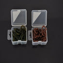 17Pcs/box Soft Lures Strong Fishy Clam Worms Maggots Artificial Baits Flavored and Scented 20g
