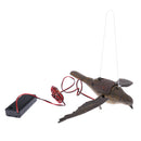Outdoor Hunting Decoys Flying Bird Decoy Fake Bird Hunting Bait Hunting Gear for Greenhand and Experienced Hunters