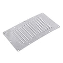 Stainless Steel 8.8 x 4.9 inch Louver Vent Ventilation Boat Yacht Caravan Deck Hardware Accessories