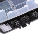 250Pc Fishing Accessories Kit,Jig Hooks,Bass Casting Sinker Weights, Swivels
